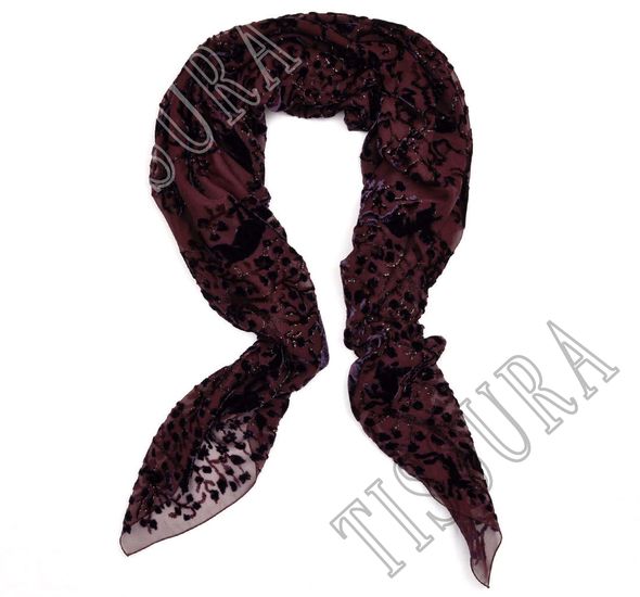 Velvet Devore Shawl #1