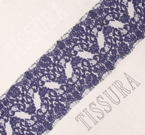 Embroidered Chantilly Lace Trim #1