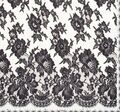 Lace Appliqued Boucle Fabric #2