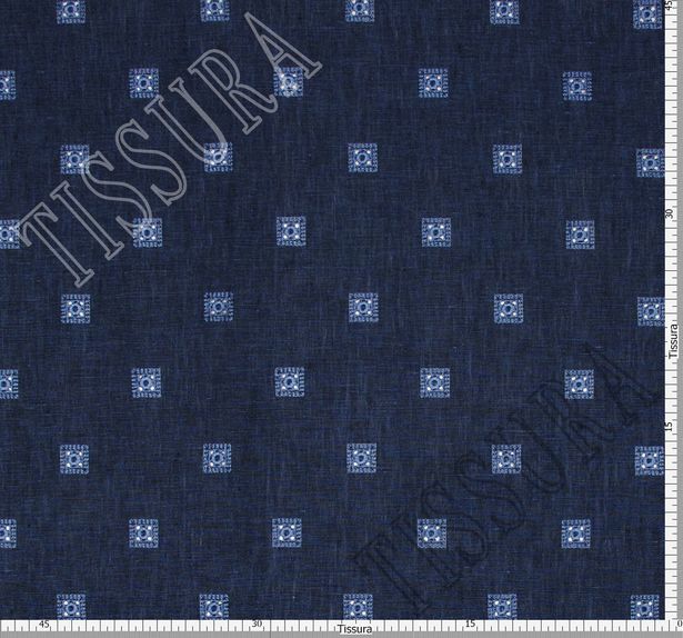 Embroidered Linen Fabric 100 Linen Fabrics from Italy by SKU 00068095 at 90 — Buy