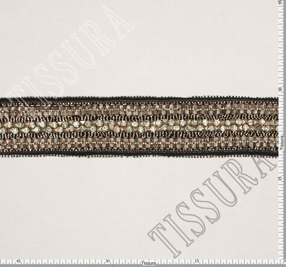 Beaded Trim: Embroidered Exclusive Trimmings from France by