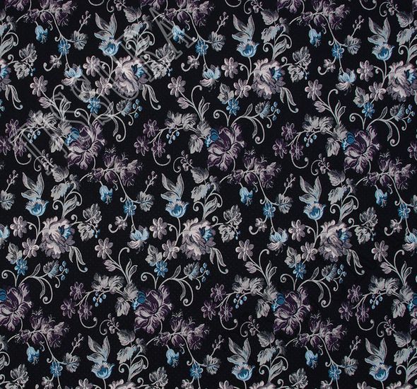 Stretch Cotton Jacquard Fabric Fabrics from Italy, SKU 00067460 at