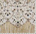 Rhinestone Embroidered Tulle #2