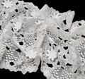 Floral Applique Cutwork Organza #4