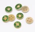 Enamel Horn Buttons #3