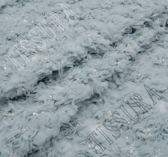 Floral Applique Tulle #1