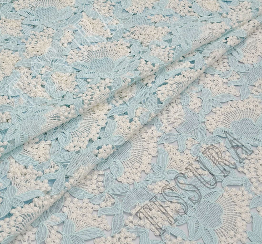 Glossy Guipure Lace Fabric: Exclusive Fabrics from Switzerland by Forster  Rohner, SKU 00056088 at $69500 — Buy Lace Fabrics Online