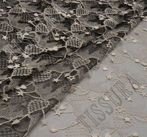 Embroidered Tulle #1