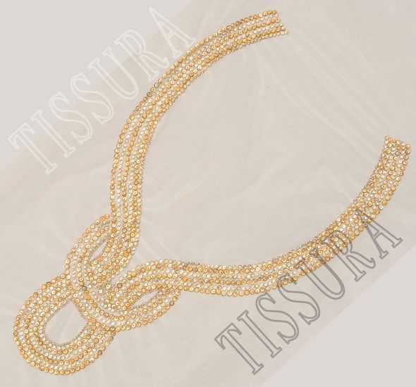 Beaded Decollete Patch #1