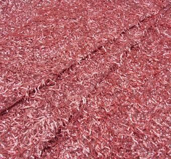 Sequined Fringe Tulle Fabric: 39% Off for Exclusive Fabrics from India Sequined Fringe Tulle #1