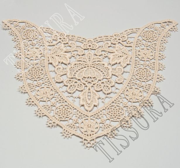 Tatted Lace Decollete Patch #1