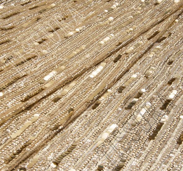 Sequined Tulle Fabric Fabrics from India, SKU 00071817 at 878 — Buy
