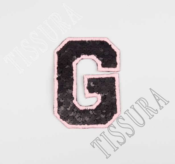 Sequin Embroidered Patch #1