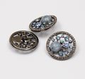 Rhinestone & Enamel Buttons #3