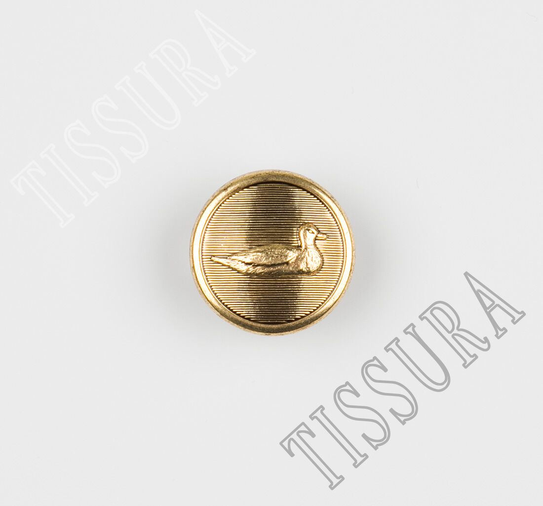 Italian Matte Gold Metal Designer Buttons 7/8 (21mm) 34L Fancy Shank  Buttons #1064