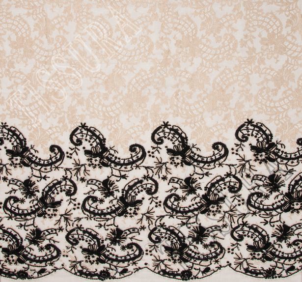 Embroidered Chantilly Lace #4