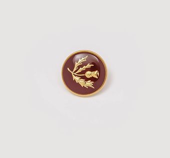 Enamel Buttons: Enamel Round Women Buttons from Italy Enamel Buttons #1