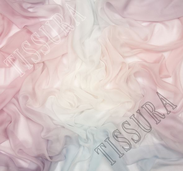Ombre Silk Chiffon #1