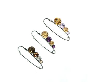 Rhinestone Pin Brooch: 59% Off for Brooches By Type from Italy by Baldini Rhinestone Pin Brooch #1
