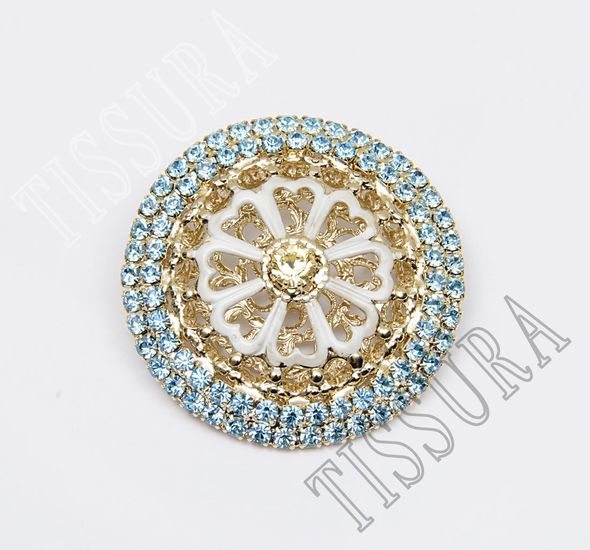 Rhinestone Button #1