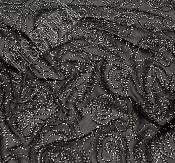 Sequined Chiffon #1