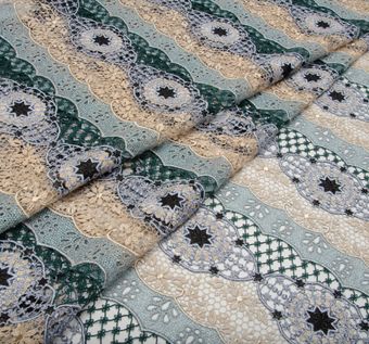 Metallic Guipure Lace #1
