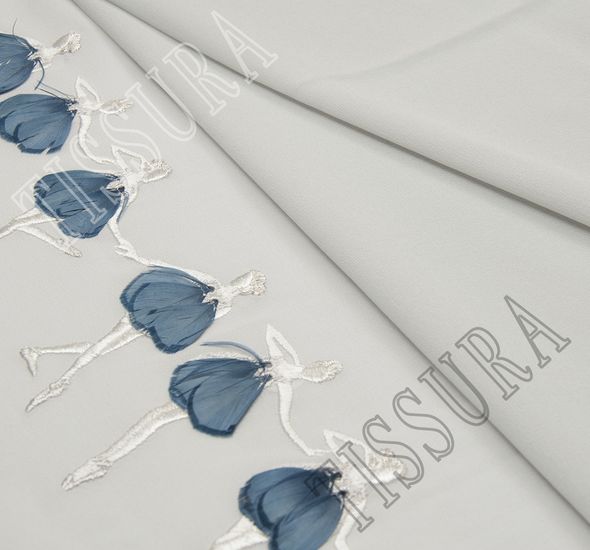 Embroidered Silk Georgette #1