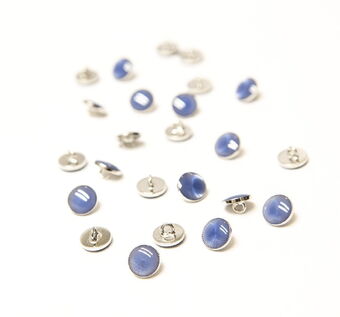Enamel Buttons: Enamel Round Women Buttons from Italy by Gritti Enamel Buttons #1