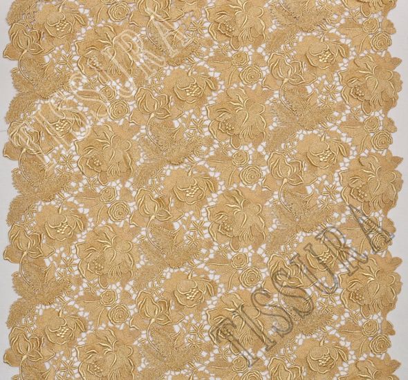 Golden Guipure Lace #1