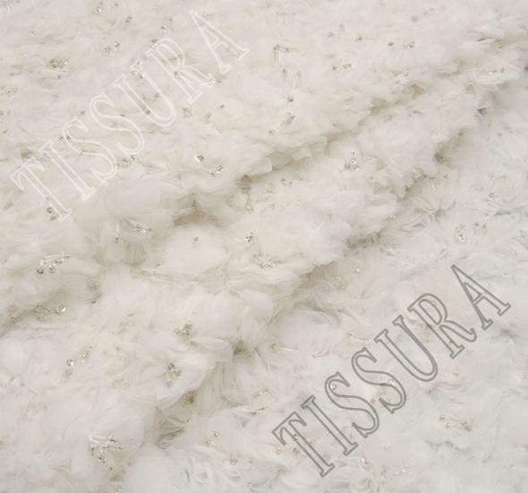 Floral Applique Tulle #1