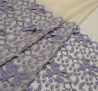 Embroidered Organza #1