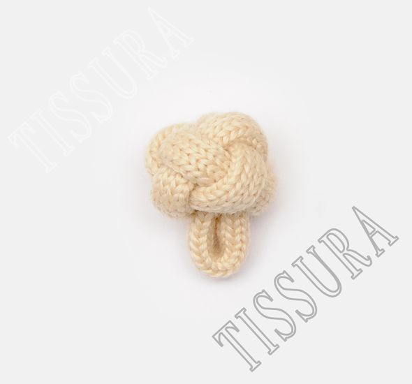 Mohair Braided Buttons #1