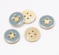 Enamel Horn Buttons #3