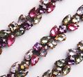 Rhinestone Metal Chain Trim #3