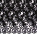 Lace Appliqued Boucle Fabric #3