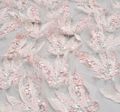 Floral Applique Embroidered Tulle #3