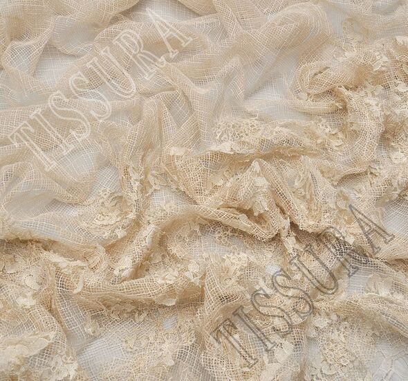 Floral Applique Tulle #1