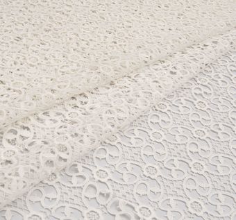 Guipure Lace Fabric: 59% Off for Exclusive Bridal Fabrics from Switzerland by Forster Rohner Guipure Lace #1