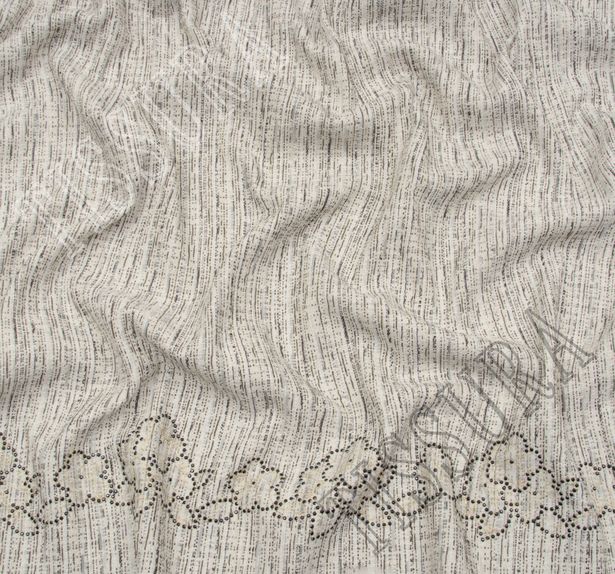 Lace Appliqued Tweed Boucle #4