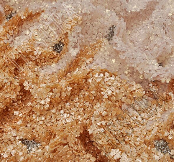 Floral Applique Tulle #1