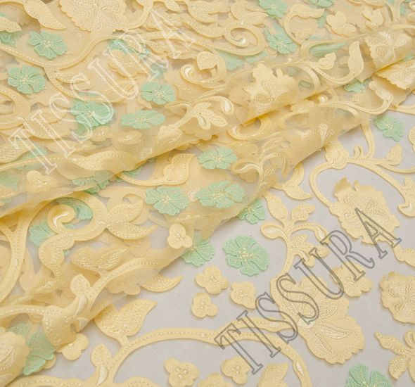 Embroidered Tulle #1