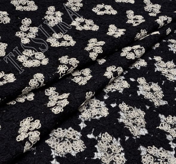 Embroidered Corded Lace #1