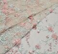Embroidered Sequined Tulle #1