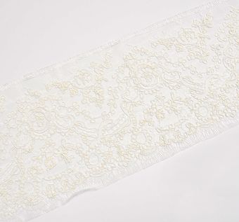 Corded Lace Trim: 79% Off for Corded Trimmings from France by Sophie Hallette Corded Lace Trim #1