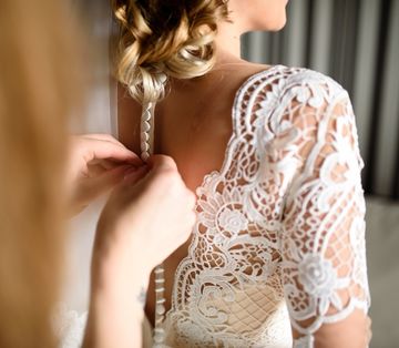 Bridal lace fabrics