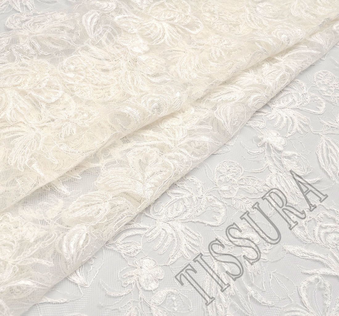 Corded Lace Fabric: Exclusive Bridal Fabrics from France by Riechers ...