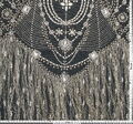 Embroidered Fringed Tulle #3