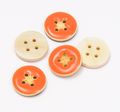 Enamel Horn Buttons #3