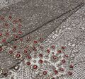 Rhinestone Embroidered Tulle #1