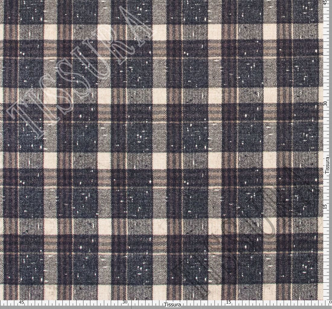 Double Faced Wool Flannel Fabric: 100% Wool Fabrics from Italy by